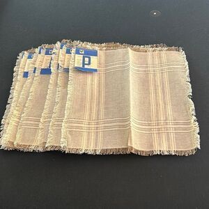 8 Handwoven Polish Cloth Napkins NWT